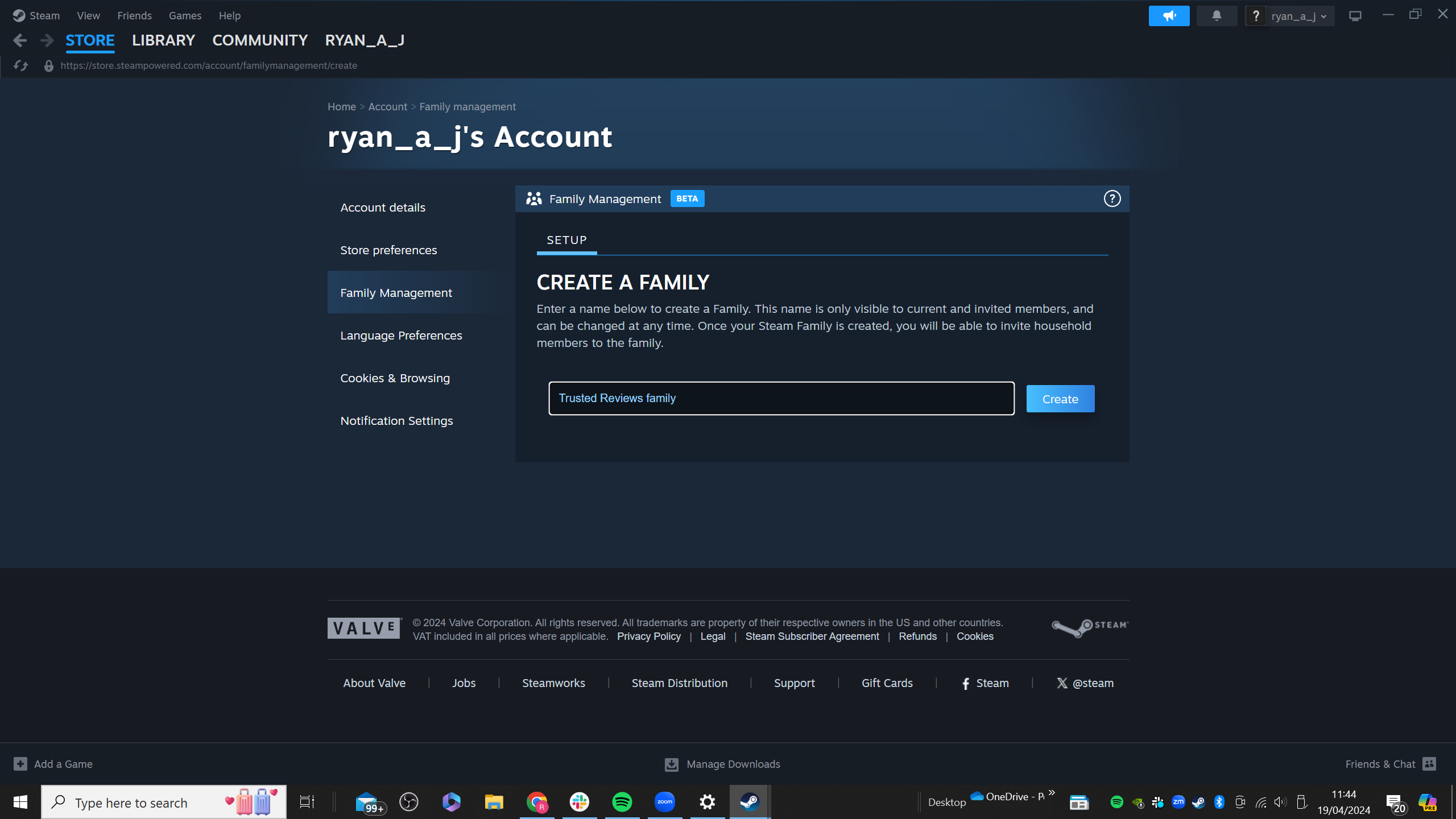 how to set up a steam family account 13